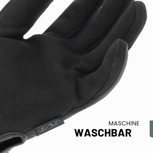 Mechanix Wear Tactical Specialty Pursuit D5 Arbeitshandschuhe – Schnittschutz Level D, Touchscreen-fähig, Gr. M, Schwarz/Covert