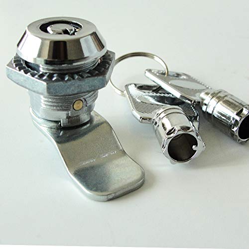 Zinc Alloy Tubular Cam Lock Cylinder and Keyed Alike Tubular Lock KeyTubular Lock Set 2PCS