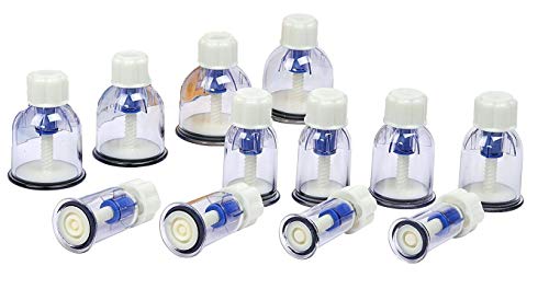 ACi Vacuum Rotary Traditional Chinese Cupping Therapy Massage Set of - (12)