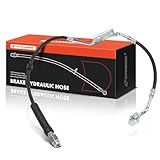 A-Premium Front Driver Side Brake Hydraulic Hose Compatible with Dodge Models - Ram 1500 2000-2001, Ram 2500 2000-2001, 2-Wheel ABS, 4WD - Replace# 52009685AB