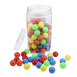 Petites balles : fabriquées en plastique durable, garantissant l'utilisation et la durabilité, de jeu éducatif