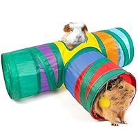 Tunnel Gioco Per Criceti E Animaletti - Tubo Pieghevole In Plastica Per Nascondigli E Esplorazione - Foto 6