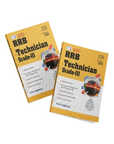Image of SURA`S RRB Technician Grade-III Exam Book Guide in English Medium - Updated Edition 2026