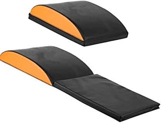 Ab Mat Sit Up Pad with Tailbone Protector Lumbar Support Abdominal Trainer Workout Mat Stretches Ab Muscles