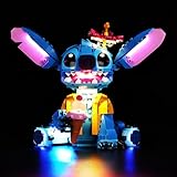 Kyglaring LED Light Kit Compatible with Lego 43249 Building Blocks, Upgraded Lighting Accessories for Stitch 43249 Model Set, Lights Only, Classic Version
