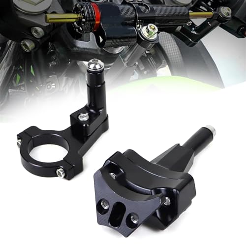 Stabilisateur direction Ninja 400 anti-guidonnage moto CNC