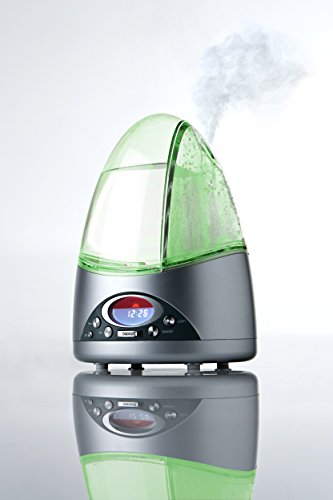 Medisana Ultrabreeze HUMIDIFICADOR por ULTRASONIDOS, 36 W, plástico, Gris palteado