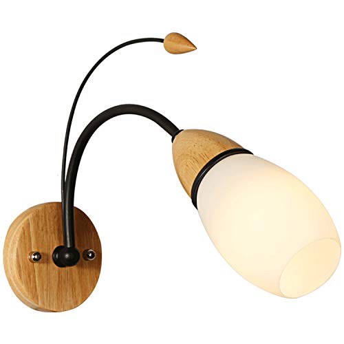 Preisvergleich Produktbild Wandleuchte LED-Wandleuchte Wandleuchte Moderne Minimalist Massivholz-Wandleuchte, Schlafzimmer Nacht im japanischen Stil Laterne Korridor Aisle Fixture Dekorative Wandleuchten