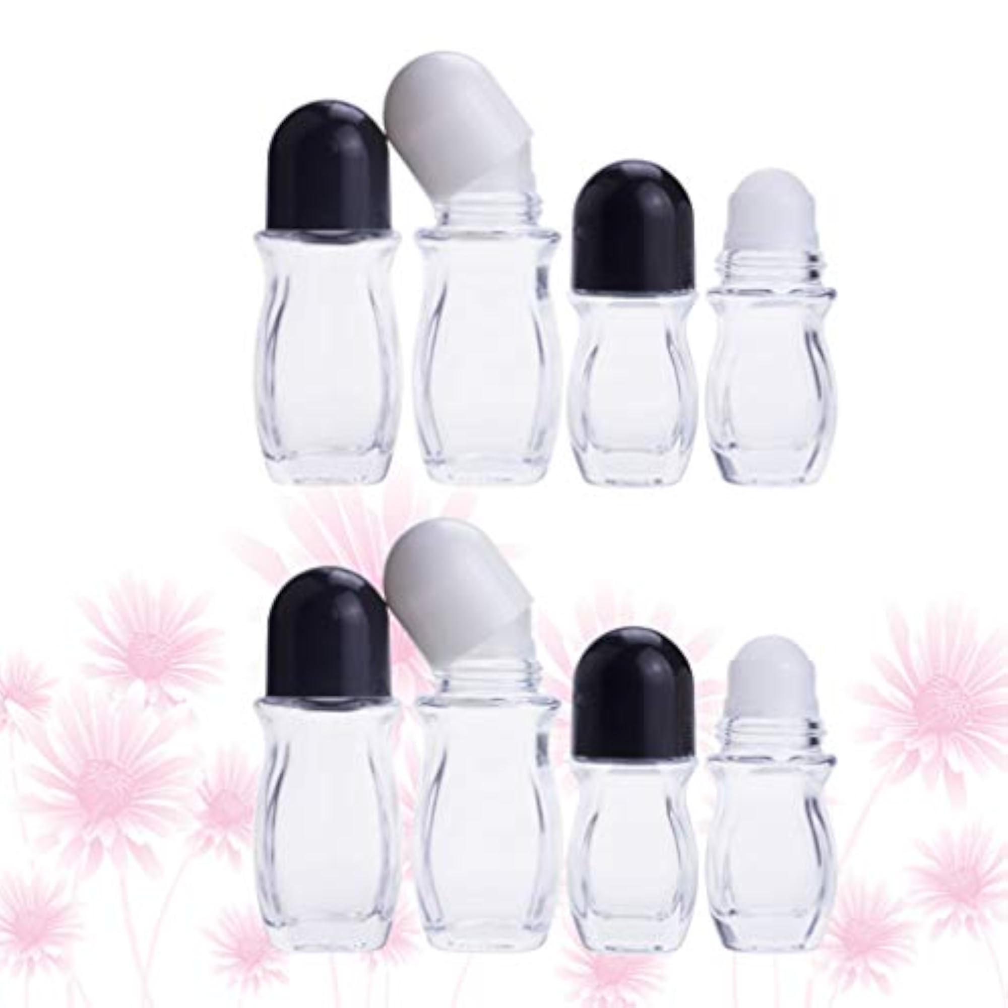 8Pcs Roller Bottles Empty Essential Oil Bottles