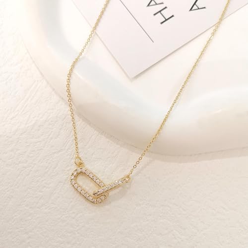 Collar Colgante Oro Ajustable para Mujer