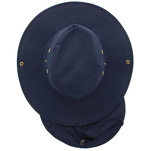 Sombrero safari con ala ancha y protección de orejas y cuello miniatura 2