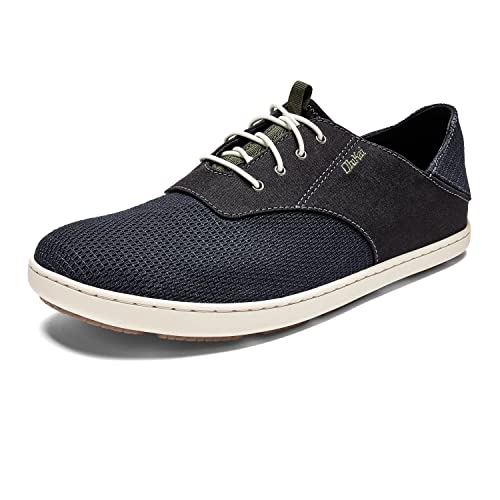 Image of OluKai Nohea Moku Men's No Tie Boat Shoes, Breathable & Quick Dry Mesh, Effortless Design & Barefoot Wearability, All-Day Comfort & Support