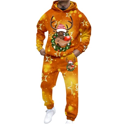 Costume homme orange XXXXL ajustable pour cérémonies de mariage chic