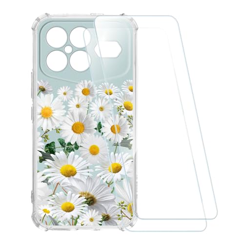 ESACMOT �v�����g�P�[�X + 2�������K���X�t�B���� Xiaomi Redmi K90 Pro Max 5G Champion Edition �Ƃ̌݊�������, �Ռ��z���\�t�g�J�o�[ HD�N���A (�� 5)