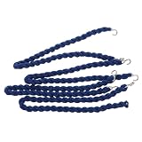 TOYANDONA 4 Stück Elastische Stiefelriemen aus Polyester in Blau mit Verstellbarem Gummiband für Outdoor Camping und Radfahren Beinbinder