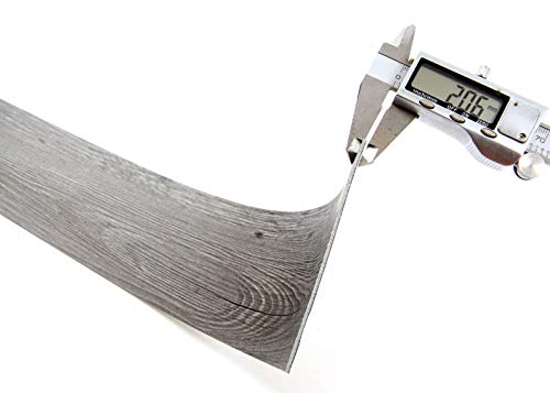 Roserosa Peel And Stick Engineered Pvc Plank Wood Pattern Durable Vinyl Flooring (Eck-803 : 5 Planks) #TOP3