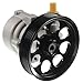 LENSIASIN Power Steering Pump 1pc Aluminum with Pulley L4 for Saab for 9-3 2.3L 2002 & 2.0L 2000-2003 O-Ring-Hose Port Type 5061841 20-846