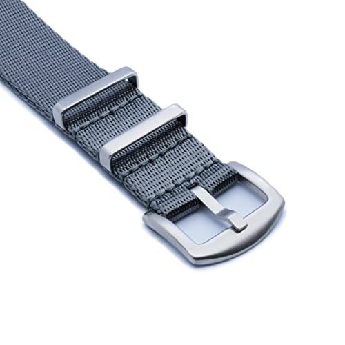 Image of WAMD Seat Belt NATO Watch Straps /Bands - 18mm,20mm,22mm and 24mm Nylon Watch Straps for Watches - Multicolour Options