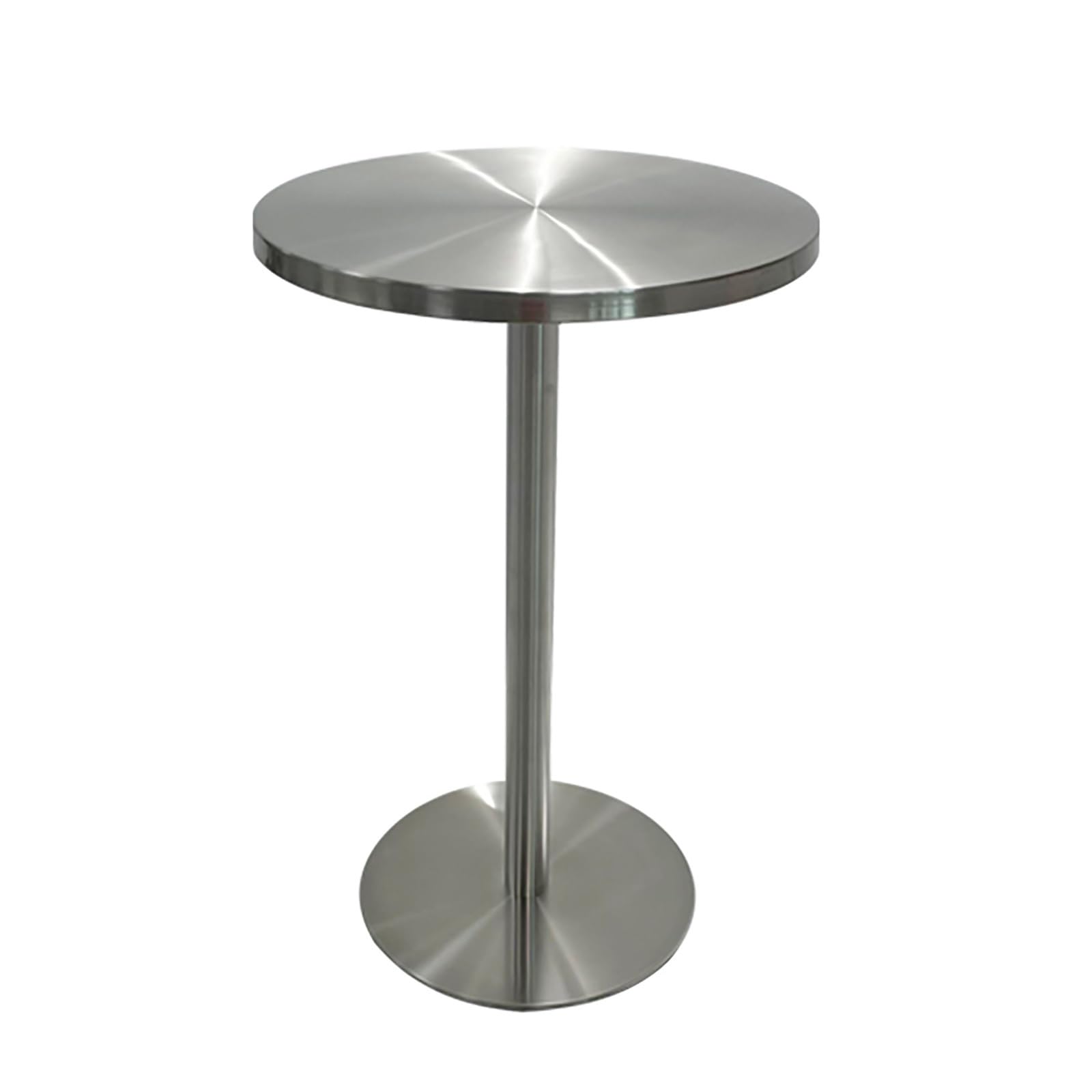 Round Bar Table, 74CM H Metal Side Table, Small Modern Round Accent Metal Table, for Cocktail Bar Pub Coffee Tea Dining Bistro Outdoor Table (Color :