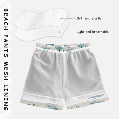 Dolphin Blue Boys Swim Trunks Toddler Shorts Swimwear Boardshorts4