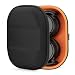 Geekria Headphones Case for Sony MDR-ZX100, ZX110, ZX300, ZX310, XB200, ZX102DPV, Sennheiser HD218, HD229, HD239 Headphones Hard Carrying Case / Travel Bag with Space for Cable, AMP, Parts and Accessories (Black)