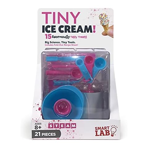 SmartLab Toys TINY Ice Cream with 15 Enormously Tasty Treats. Big Science. Tiny Tools. Cover