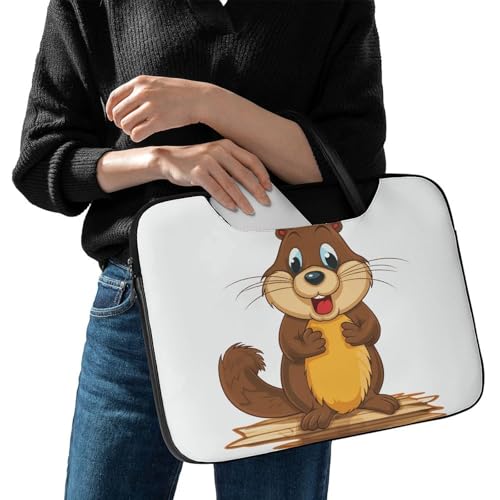 Bolso de hombro impermeable para laptop 17 pulgadas miniatura 2