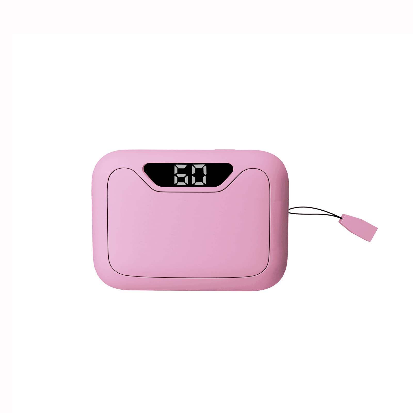 Chauffe-mains électrique rechargeable 10000mAh et batterie externe rose