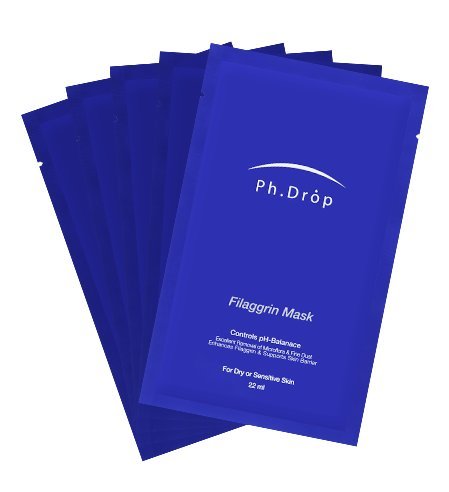 SKINMED Facial Sheet Mask Formulated with Tripeptide, Ceramide 3 and hydrolyzed Collagen for Repairing Moisturizing and Restoration of Damaged Dry and Oily Skin - 5 Sheets