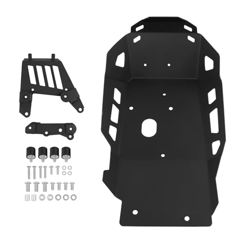 Image of Motorcycle Engine Skid Plate Replacement for BMW F900R F900R XR 2020 2021 Engine Protective Cover (black)