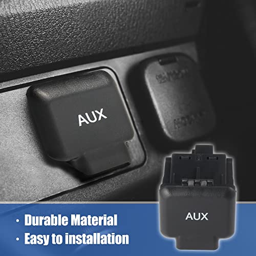 X Autohaux Auxiliary Input Jack Assembly For Honda Ridgeline 2006-2014 39114-Sjc-A01Zb Audio Aux Port Jack Adapter #TOP5