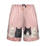 ✔ Utilisations : ce short décontracté pour homme est parfait pour se détendre, les entraînements de gym, le yoga, la natation, le jogging et les vêtements quotidiens à la maison.