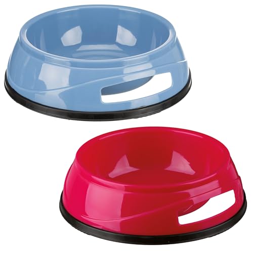 Trixie, Kunststoffnapf, Gummiring 0,5 l/ø 14 cm ( Sortiert )