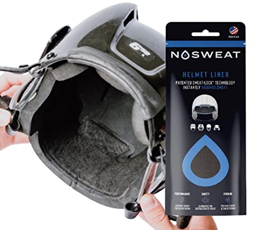 image for Hockey Helmet Sweat Liners - NHL Officially Licensed by NoSweat Patent