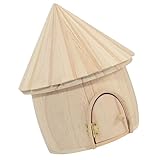 Holzhausstatue – kreatives chalet- sorgfältig poliert, sodass die kanten glatt und angenehm anzufassen sind.