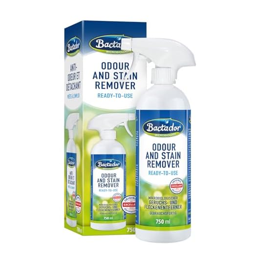 Bactador Eliminador neutralizador De Olores Y Manchas 750ml - Spray - Limpiador Enzimático Biológico -Para El Hogar, Coche Y Entorno Animal - para gatos