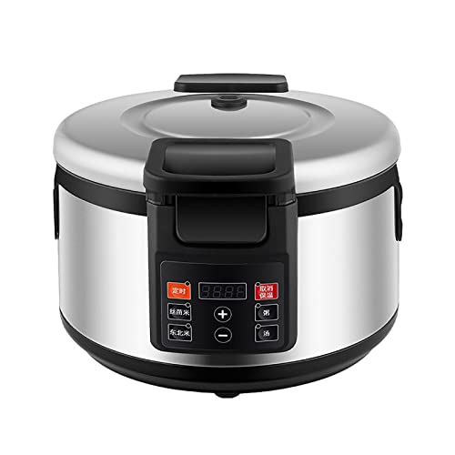 Rice Cooker 16/19L Large Capacity 6-Layer Aluminum Alloy Non-Stick Inner Tank for Restaurants and Hotels for 20~40 People Rice Cooker (Size : 19L)