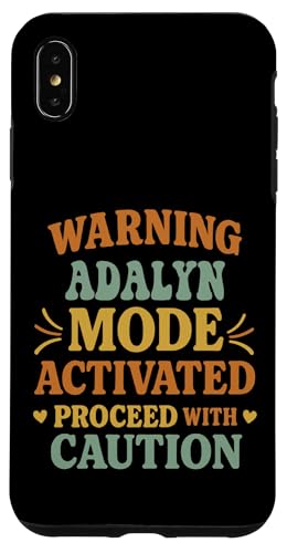 ADALYN Personalized Women's Gift Custom ADALYN �X�}�z�P�[�X iPhone XS Max �p