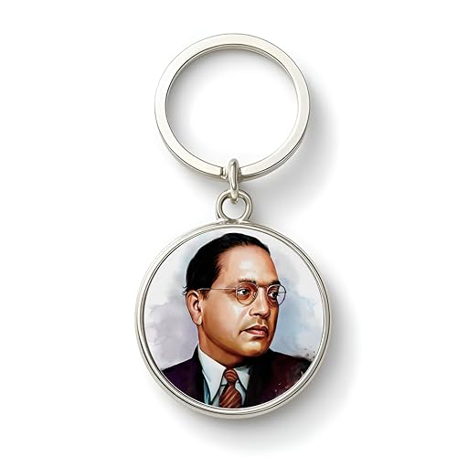 Image of MG | Protective Evil Eye /Spiritual Symbols /Om /Motivational Keychains | Double-Sided Metal Key Ring | Good Luck and devine Charm for Car, Bike, Home & Office