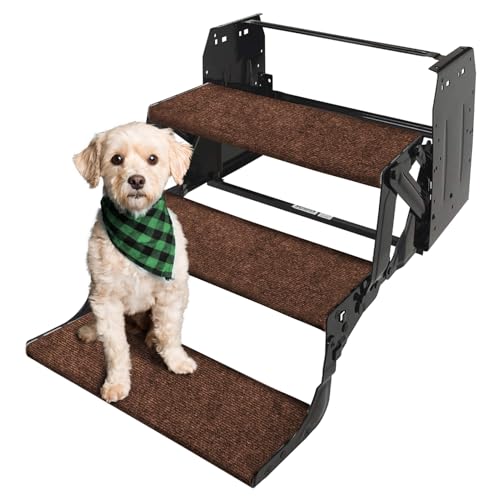 RVMATE RV Step Rugs 22 Inch RV Step Covers, Camper Stair Rugs for Radius Steps, 3 Packs