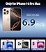 Mkeke 3 Pack Screen Protector for iPhone 16 Pro Max 6.9
