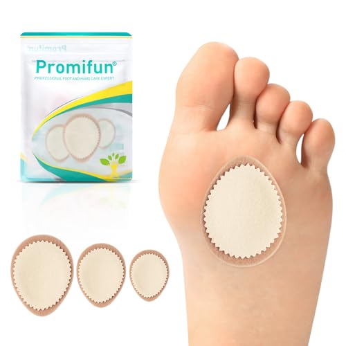 Tiritas para callos – 12 unidades de fieltro médico premium con adhesivo hipoalergénico – Alivio del dolor y eliminación de callos de dedos, talones y plantas – Multitallas, beige