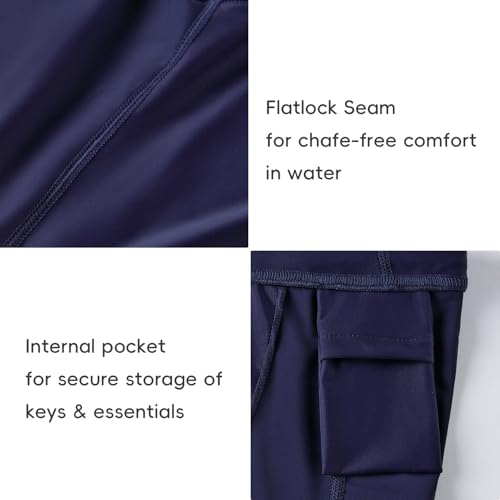 Image of UPF 50+ Kid's Swim Pants Swim Leggings for Boys and Girls Sun Protective