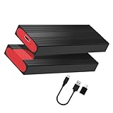 Transferts de données ultra-rapides jusqu'à 10 Gbit/s avec ce boîtier de disque, prenant en charge un seul disque protocolé pour une extension de stockage polyvalente