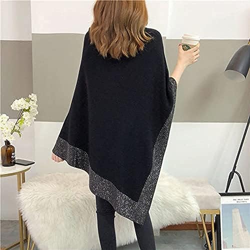 Women's Wool Shawl, Womens Soft Shawl Winter Warm Thick Knitted Shawls, Women's Cashmere Fashion Shawl4