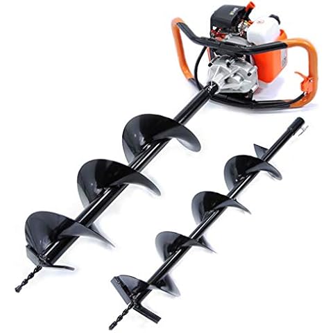 BENZIN-ERDBOHRER-ERDBOHRGERAT-PFAHLBOHRER-EISBOHRER BENZIN ERDBOHRER ERDBOHRGERÄT PFAHLBOHRER EISBOHRER 3,1 PS 2 Borher Cover