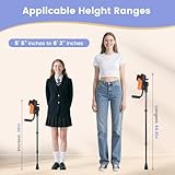 Dyna-Living 3-Angle Adjustable Forearm Crutches for Adults, Lightweight Elbow Crutches with with Ergonomic Handle,Crutches for Adults Women Men, Height Adjustable,Non-Slip Base (1 Pair) - Image 4