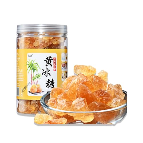 Gelber Kandiszucker aus Rohrzucker, 500 g