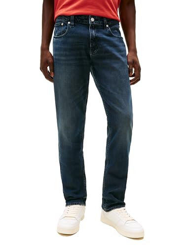 Tommy Jeans Men's Slim Jeans,Denim Blue Black 34x30