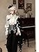 Ouji Fashion Set Vkei Clothes Visual Kei Jirai Kei Victorian Lolita Steampunk Victorian Vintage Clothes (Pants,X-Large)